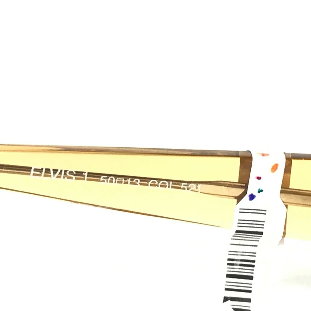 FACE A FACE Eyeglasses Frames ELVIS 1 COL.521 Clear Brown Horn 50-13-130